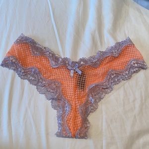VS lace cheeky panty XS